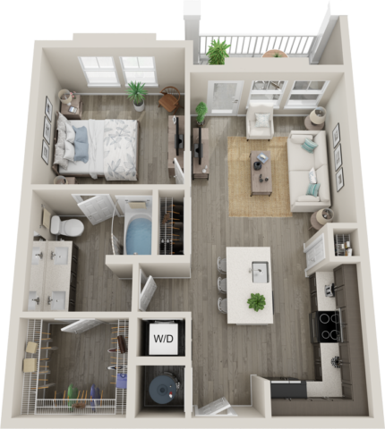 Trails at Hunter's Lake A2 floor plan