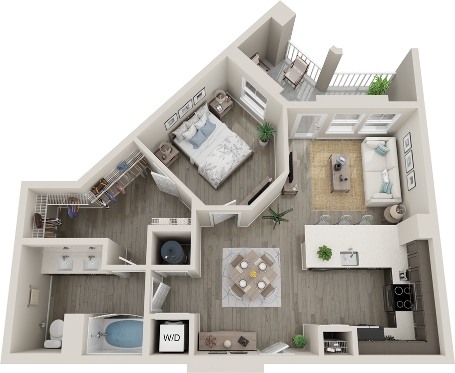 Trails at Hunter's Lake A3C floor plan