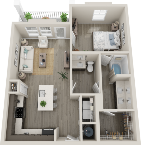 Trails at Hunter's Lake A4 floor plan