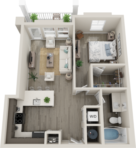 Trails at Hunter's Lake A5 floor plan