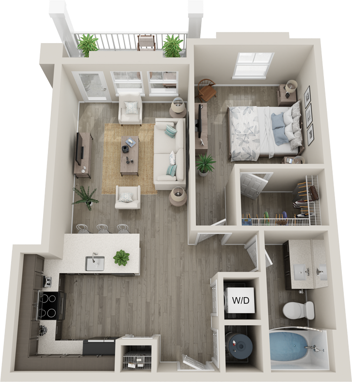 Trails at Hunter's Lake A5 floor plan