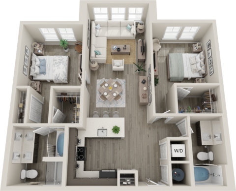 Trails at Hunter's Lake B1S floor plan