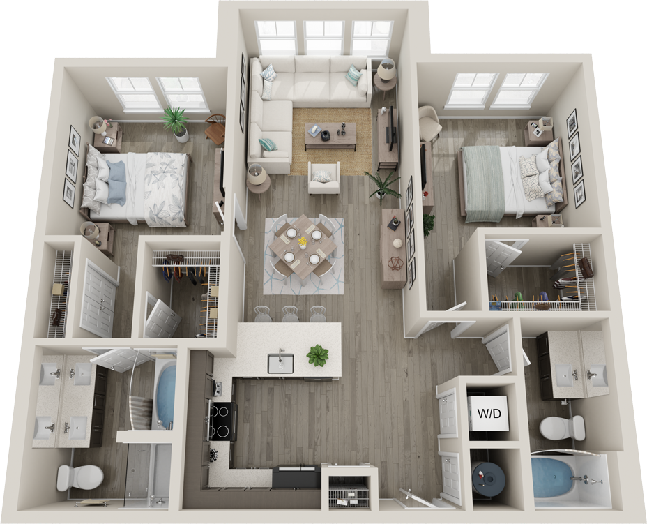 Trails at Hunter's Lake B1S floor plan