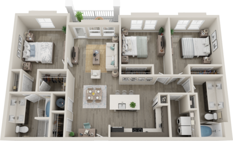 Trails at Hunter's Lake C2 floor plan