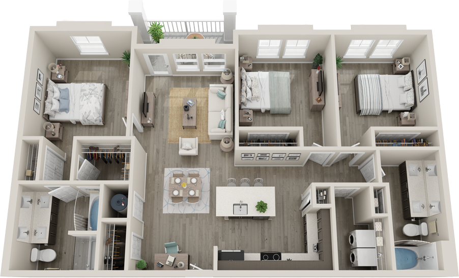 Trails at Hunter's Lake C2 floor plan
